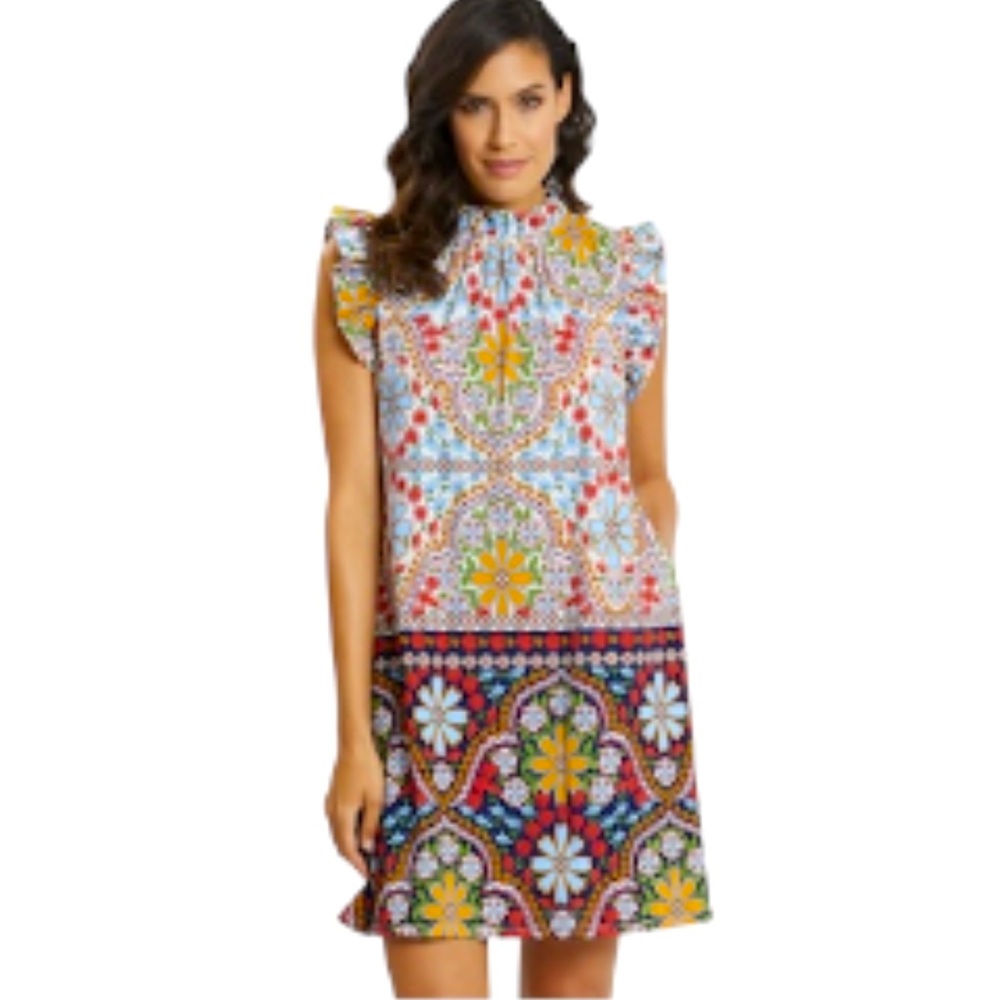 Jude Connally | Shari Dress – Jude Cloth Felicity Floral Size S